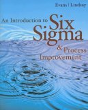 Introduction to Six Sigma and Process Improvement 2004 9780324300758 Front Cover