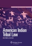 American Indian Tribal Law  cover art