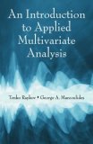 Introduction to Applied Multivariate Analysis  cover art