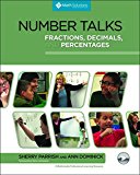 Number Talks: Fractions, Decimals, and Percentages; a Mulitmedia Professional Learning Resource  9781935099758 Front Cover
