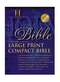 KJV Large Print Compact Bible, Black Bonded Leather 2001 9781558198760 Front Cover