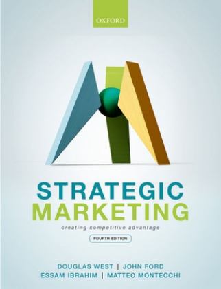 Strategic Marketing Creating Competitive Advantage 4th 9780198856764 Front Cover