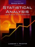 Statistical Analysis for Public Administration  cover art