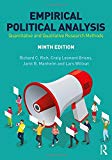 Empirical Political Analysis An Introduction to Research Methods 9th 9781138088764 Front Cover