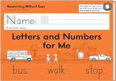 Letters and Numbers for Me 1st 9781952970764 Front Cover