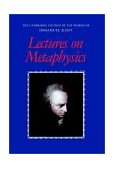 Lectures on Metaphysics  9780521000765 Front Cover