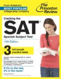 Cracking the SAT Spanish Subject Test 15th 2014 9780804125765 Front Cover