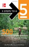 500 AP Human Geography Questions to Know by Test Day  cover art