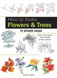 How to Draw Flowers and Trees in Simple St  9781844488766 Front Cover