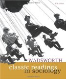 Wadsworth Classic Readings in Sociology  cover art