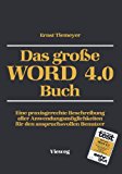 Groï¿½e Word 4. 0 Buch 1988 9783528046767 Front Cover