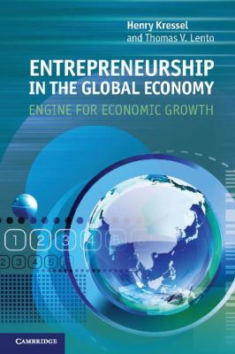 Entrepreneurship in the Global Economy Engine for Economic Growth 2012 9781107019768 Front Cover