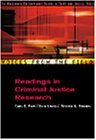 Voices from the Field Readings in Criminal Justice Research 2000 9780534563769 Front Cover