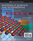 Materials Science and Engineering: An Introduction  9781119721772 Front Cover