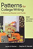 Patterns for College Writing, Brief Second Edition 14th 9781319056773 Front Cover