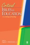 Critical Issues in Education An Anthology of Readings