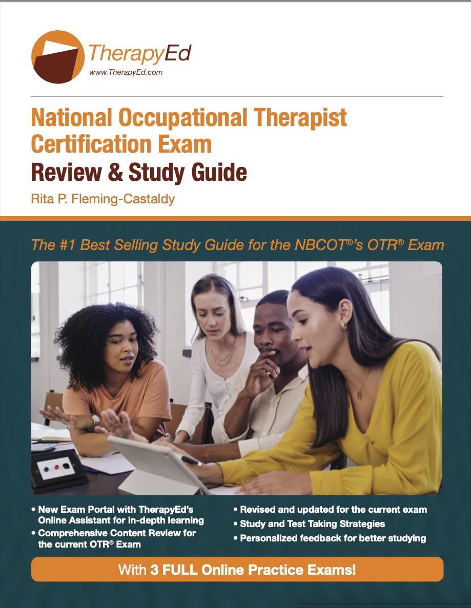 National Occupational Therapist Certification Exam Review &amp; Study Guide  9781733847773 Front Cover