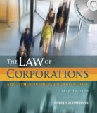Law of Corporations and Other Business Organizations 5th 2009 9781435425774 Front Cover