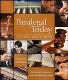 Paralegal Today - Legal Team at Work 4th 2008 Supplement  9781435438774 Front Cover