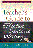 Teacher&#39;s Guide to Effective Sentence Writing 