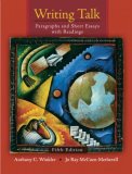 Writing Talk Paragraphs and Short Essays with Readings 5th 9780135008775 Front Cover