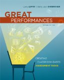 Great Performances Creating Classroom-Based Assessment Tasks cover art