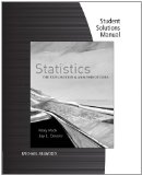 Student Solutions Manual for Peck/Devore's Statistics: the Exploration and Analysis of Data, 7th  cover art