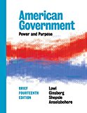 American Government Power and Purpose 14th 9780393283778 Front Cover