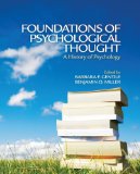 Foundations of Psychological Thought A History of Psychology