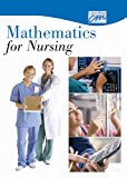 Mathematics for Nursing 2007 9781602321779 Front Cover