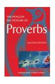 Penguin Dictionary of Proverbs 2nd 9780140514780 Front Cover