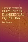 Second Course in Elementary Differential Equations  cover art