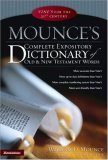 Complete Expository Dictionary of Old and New Testament Words 2006 9780310248781 Front Cover