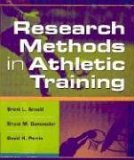 Research Methods in Athletic Training  9780803607781 Front Cover