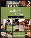Paralegal Today The Essentials and Bankruptcy Supplement Package 4th 2008 9781435438781 Front Cover