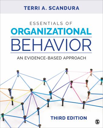 Essentials of Organizational Behavior: An Evidence-based Approach  9781544396781 Front Cover