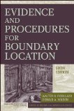 Evidence and Procedures for Boundary Location  cover art