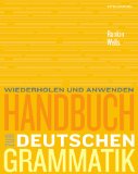 Handbuch Zur Deutschen Grammatik 5th 2010 9781439082782 Front Cover