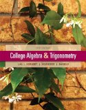 College Algebra and Trigonometry  cover art