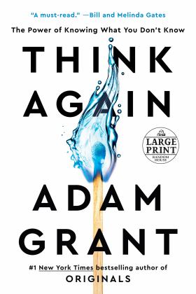 Think Again The Power of Knowing What You Don't Know  9780593395783 Front Cover