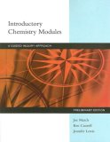 Introductory Chemistry Modules A Guided Inquiry Approach 2007 9780618854783 Front Cover