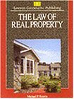 Law of Real Property 1st 1993 9780827348783 Front Cover