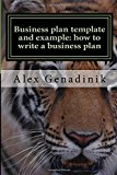 Business Plan Template and Example: How to Write a Business Plan Business Planning Made Simple  9781519741783 Front Cover