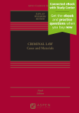 Criminal Law Cases and Materials 9th 9781543810783 Front Cover