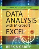 Data Analysis with Microsoft Excel Updated for Office 2007 3rd 2009 Revised  9780495391784 Front Cover