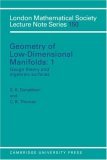 Geometry of Low-Dimensional Manifolds 1991 9780521399784 Front Cover
