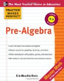 Practice Makes Perfect Pre-Algebra 2012 9780071772785 Front Cover