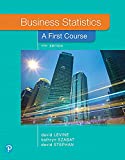 BUSINESS STATISTICS:FIRST COURSE       