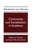 Promotion and Tenure Community and Socialization in Academe  9780791429785 Front Cover