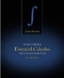 Single Variable Essential Calculus: Early Transcendentals 2nd 2012 Revised  9781133112785 Front Cover